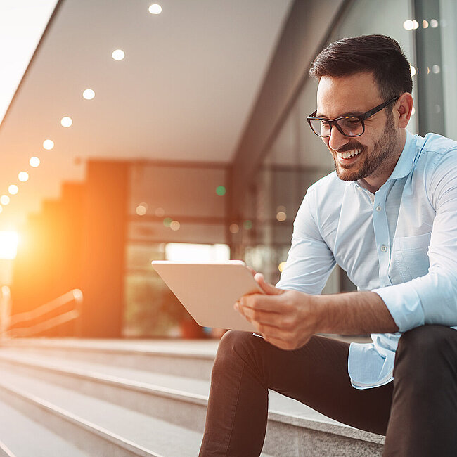 Digitale bAV-Verwaltung für unterwegs Digitale bAV-Verwaltung für unterwegs