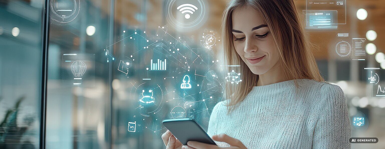 Digitale bAV-Beratung – KI-generiertes Bild