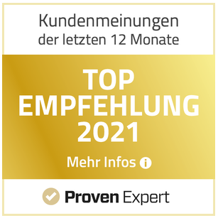 ProvenExpert Top Empfehlung