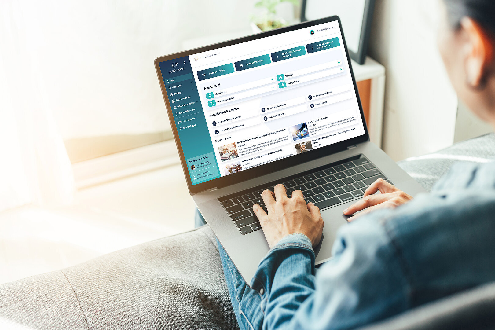 bAV-Verwaltungssoftware EasyPension®
