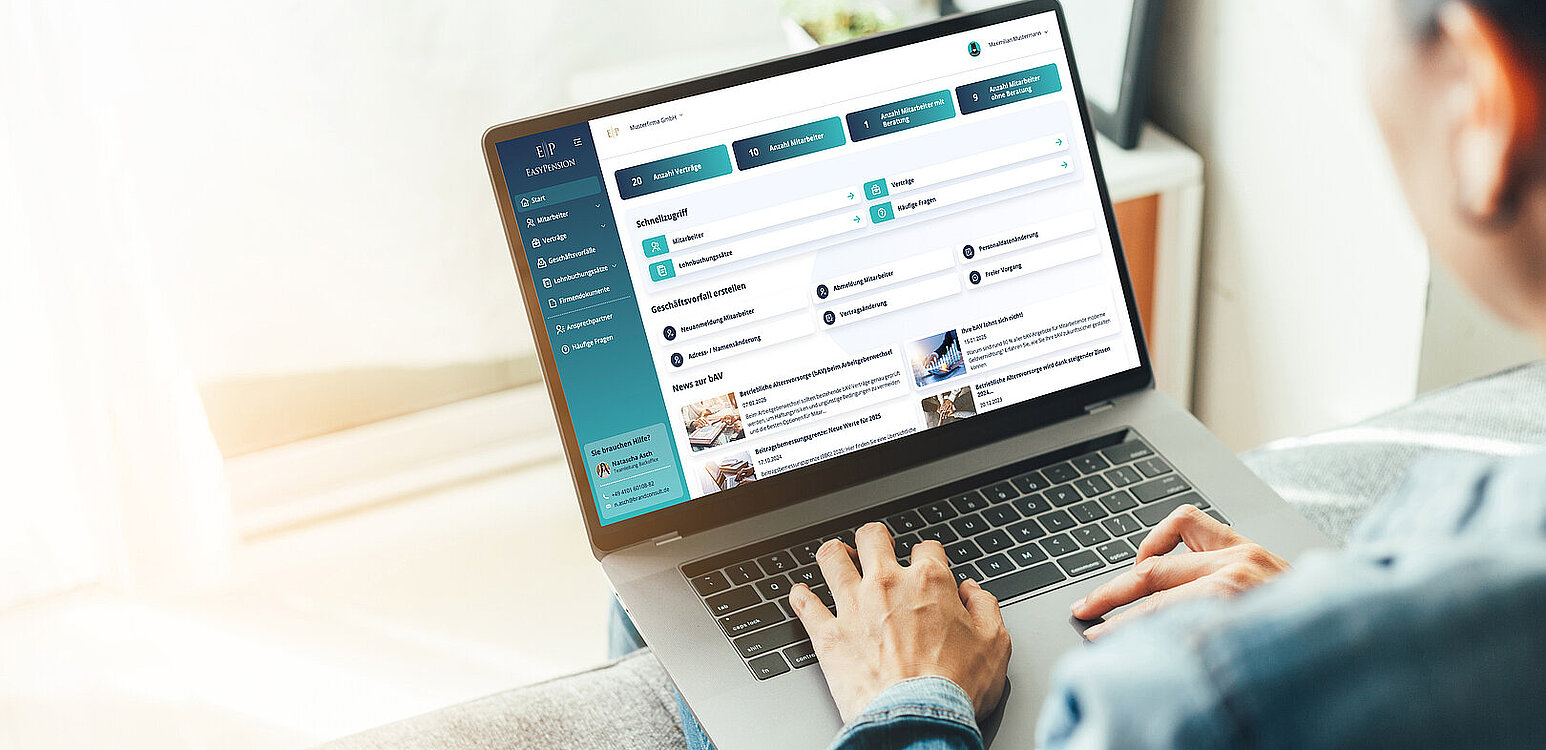 bAV-Verwaltungssoftware EasyPension®