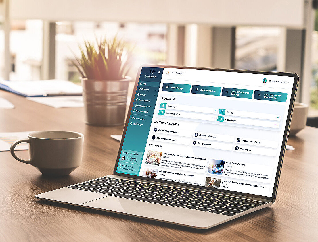 EasyPension® - digital Verwaltungssoftware