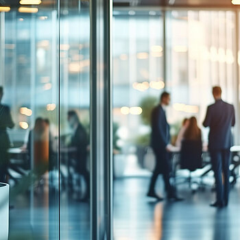 bAV Teammeeting im Konferenzraum
